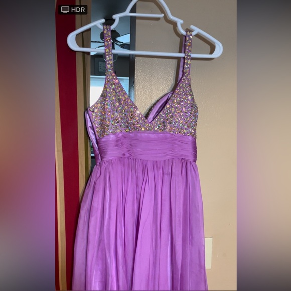 Prom dress worn once. Needs to be cleaned. - Picture 3 of 3